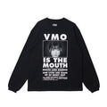 VMO IS THE MOUTH L/ S TEE NIMVM-02 BLACK