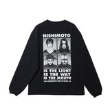 【【予約商品 | 26年1月下旬お届け】VMO IS THE MOUTH L/ S TEE NIMVM-02 BLACK