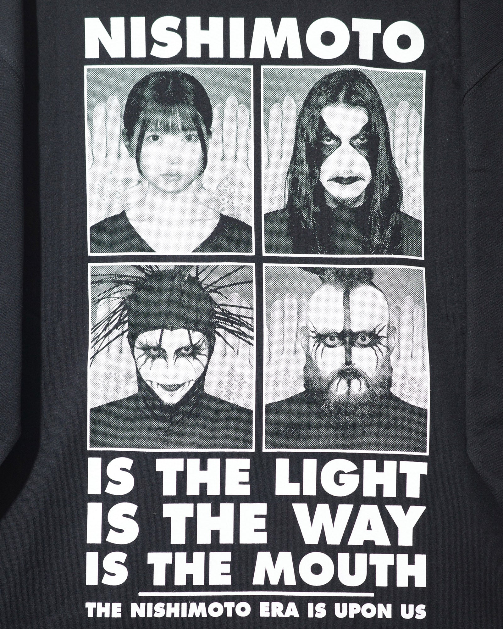 VMO IS THE MOUTH L/ S TEE NIMVM-02 BLACK