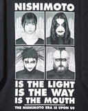 【【予約商品 | 26年1月下旬お届け】VMO IS THE MOUTH L/ S TEE NIMVM-02 BLACK