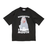 NISHIMOTO IS THE MOUTH ANIME S/S TEE NIMW-001 BLACK