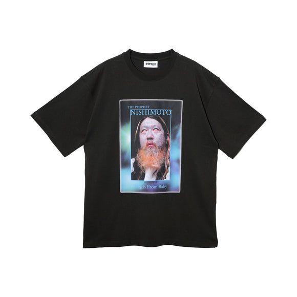 [Scheduled for delivery in mid-July] NISHIMOTO IS THE MOUTH BOOK S/S TEE NIMW-021 BLACK