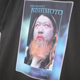 [Scheduled for delivery in mid-July] NISHIMOTO IS THE MOUTH BOOK S/S TEE NIMW-021 BLACK