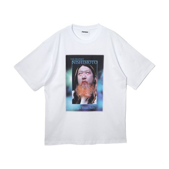 NISHIMOTO IS THE MOUTH BOOK S/S TEE NIMW-021 WHITE