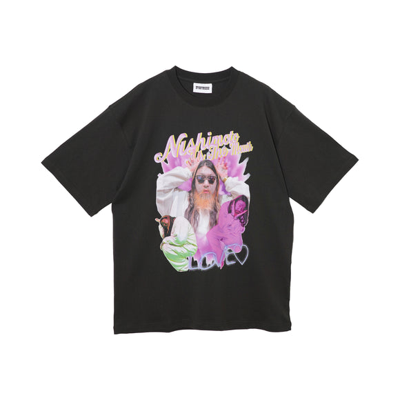 NISHIMOTO IS THE MOUTH GAL S/S TEE NIMW-031 BLACK