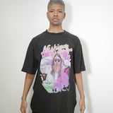 [Scheduled for delivery in mid-July] NISHIMOTO IS THE MOUTH GAL S/S TEE NIMW-031 BLACK