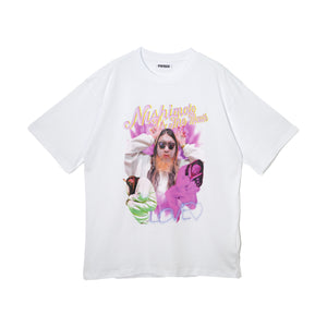 NISHIMOTO IS THE MOUTH GAL S/S TEE NIMW-031 WHITE