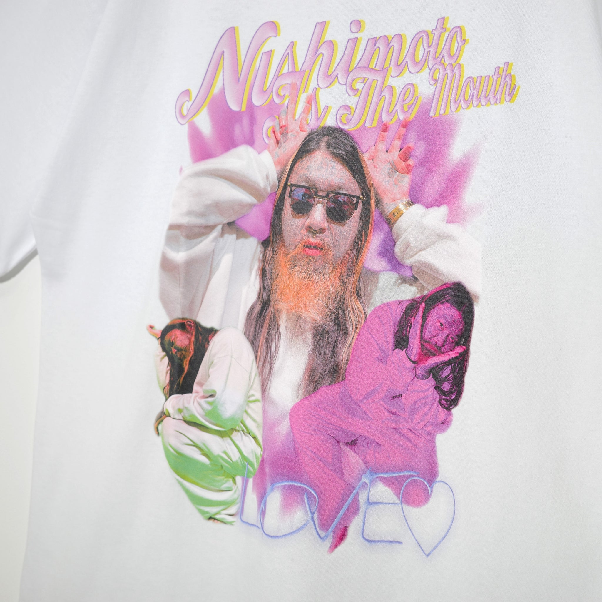 NISHIMOTO IS THE MOUTH GAL S/S TEE NIMW-031 WHITE – COMMON BASE