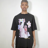 [Scheduled for delivery in mid-July] NISHIMOTO IS THE MOUTH HELLO S/S TEE NIMW-041 BLACK