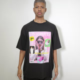 NISHIMOTO IS THE MOUTH MAGAZINE S/S TEE NIMW-051 BLACK