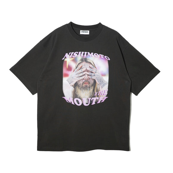 NISHIMOTO IS THE MOUTH S/S TEE NIMW-061 BLACK