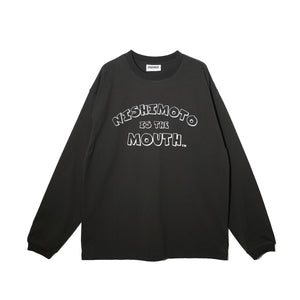 NISHIMOTO IS THE MOUTH L/S TEE NIMW-L02 BLACK