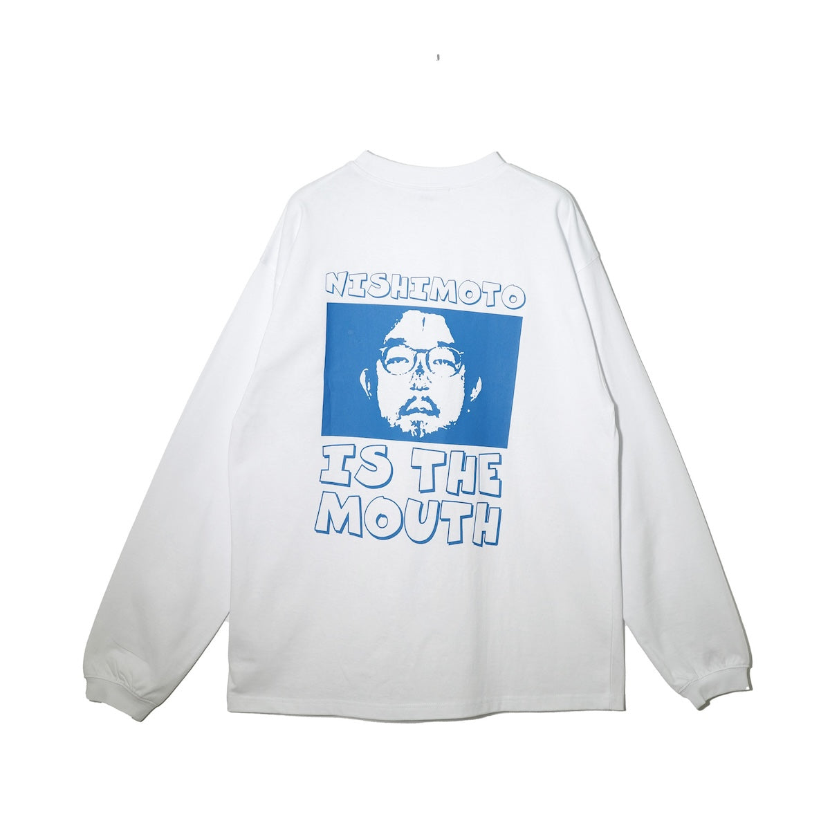 [Scheduled for delivery around the end of January 2025] NISHIMOTO IS THE MOUTH L/S TEE NIMW-L02 WHITE