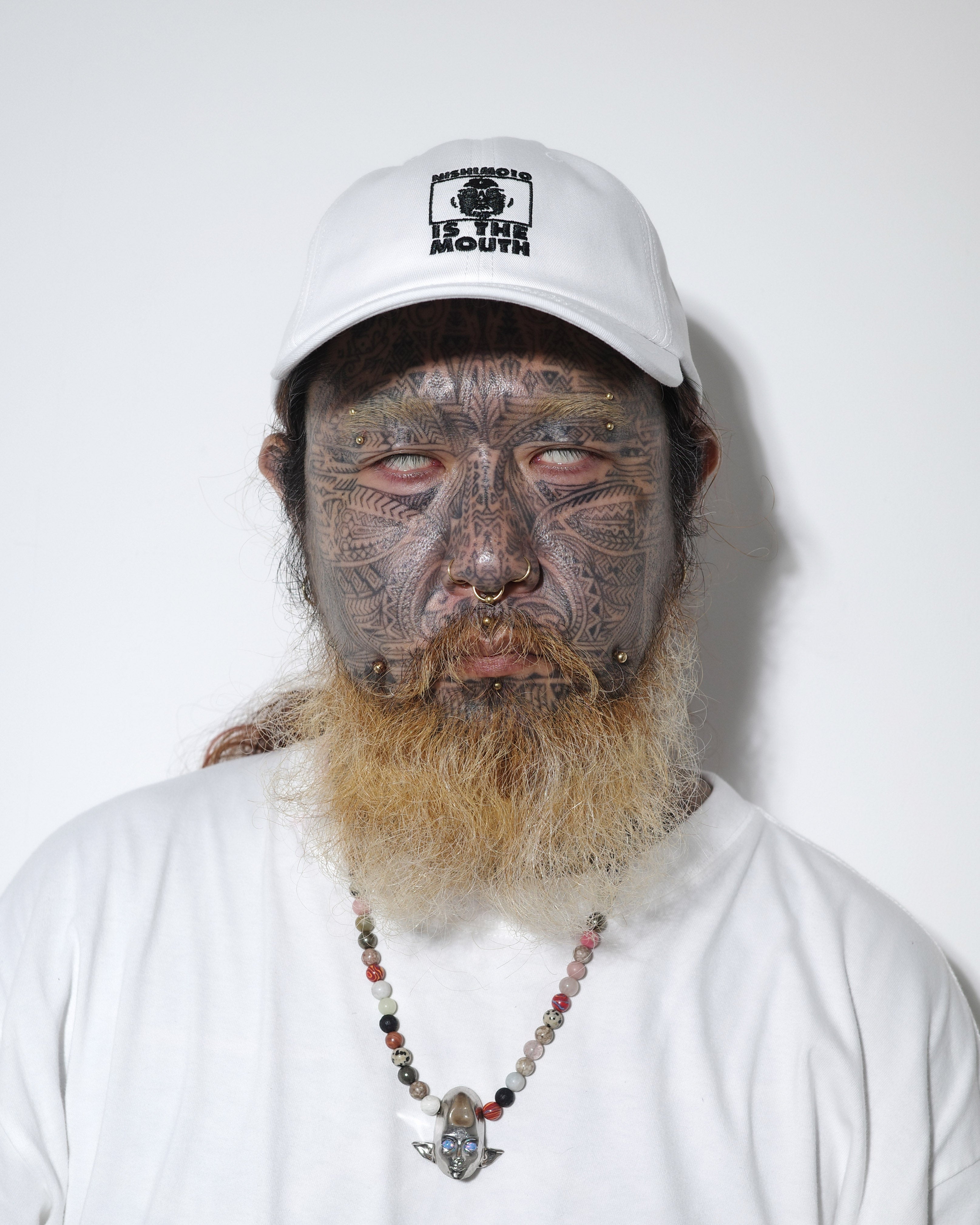 NISHIMOTO IS THE MOUTH CAP NIM-G25H WHITE