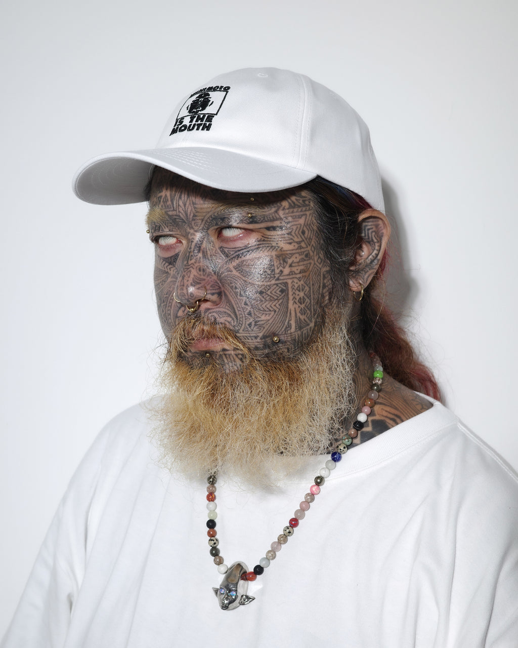 NISHIMOTO IS THE MOUTH CAP NIM-G25H WHITE