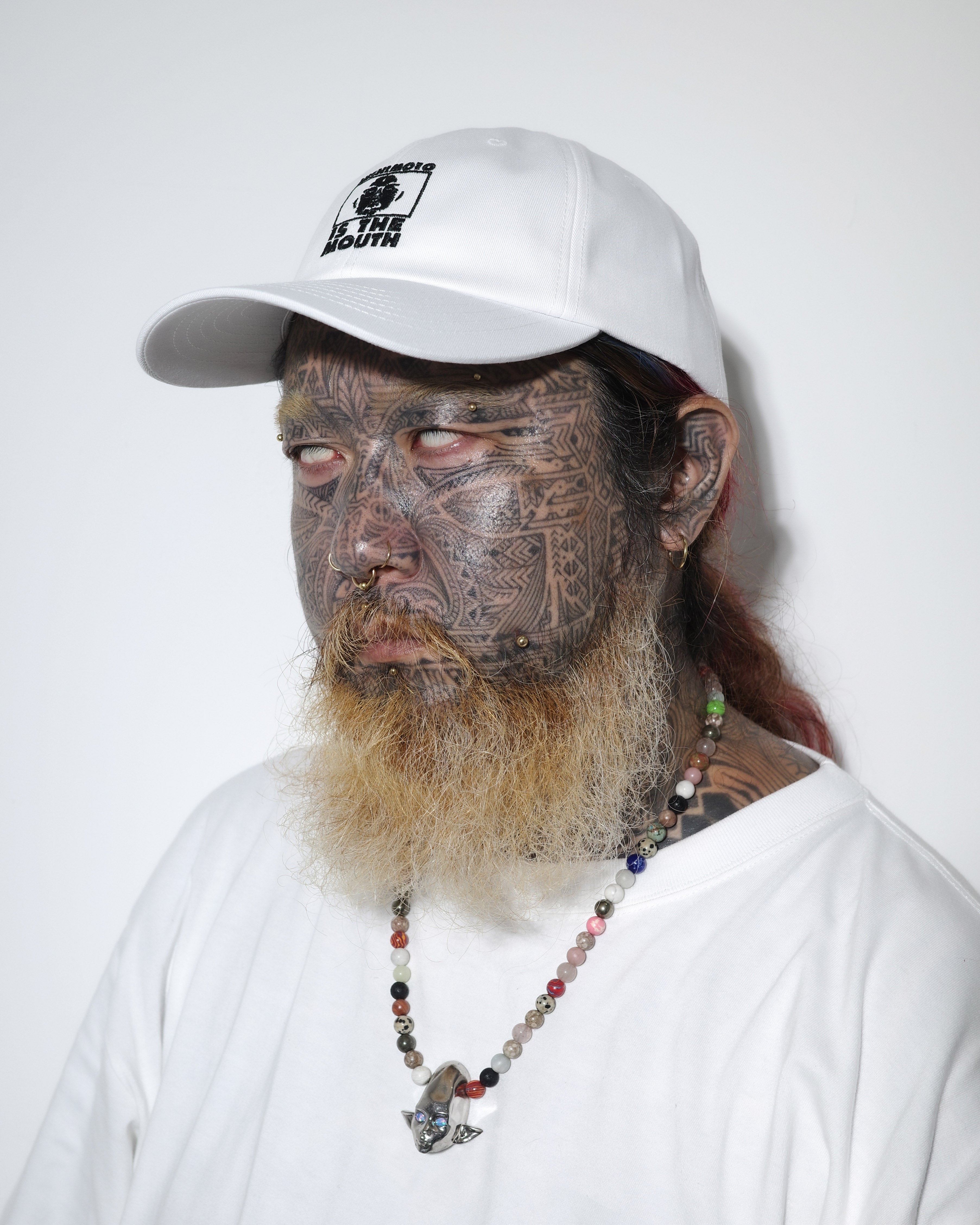 NISHIMOTO IS THE MOUTH CAP NIM-G25H WHITE