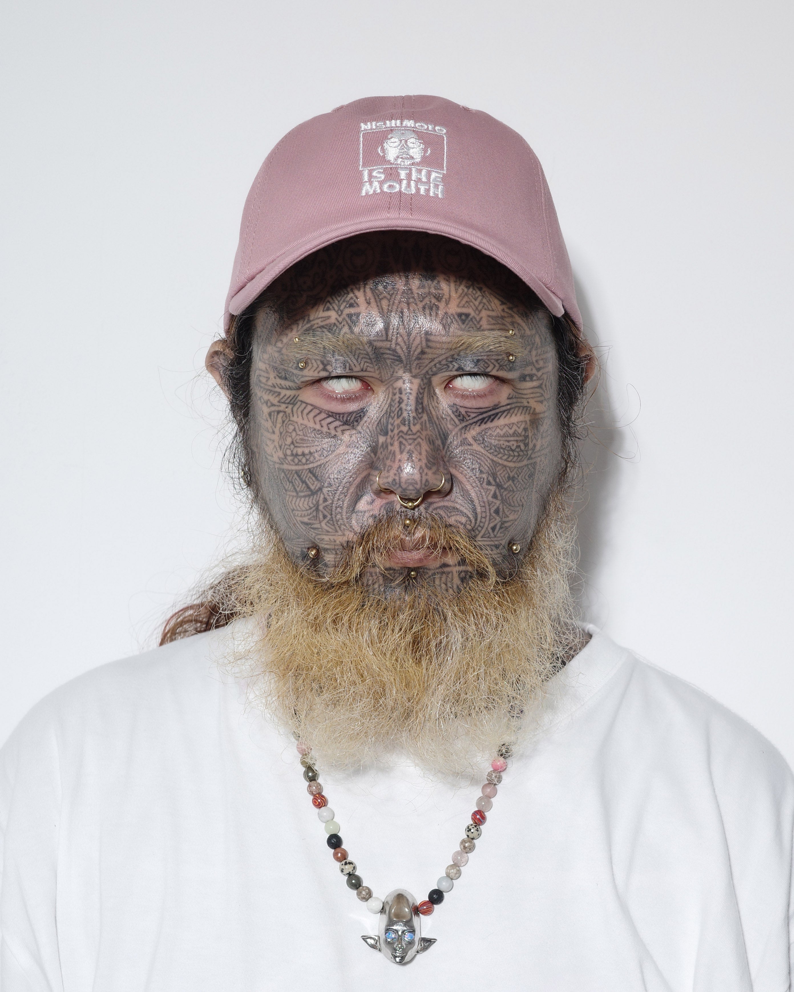 NISHIMOTO IS THE MOUTH CAP NIM-G25H SMOKE PINK