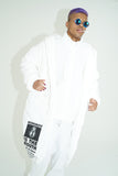 NISHIMOTO IS THE MOUTH CLASSIC BENCH COAT NIM-O05 WHITE