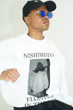 NISHIMOTO IS THE MOUTH FLOAT L/S TEE NIM-D32 WHITE