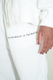 [Reserved product/Delivery in late August to early September] NISHIMOTO IS THE MOUTH TRUCK PANTS NIM-D1PT WHITE