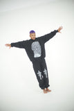 [Reserved product/Delivery in late August to early September] NISHIMOTO IS THE MOUTH BELIEVER MN SWEATPANTS NIM-B15 BLACK