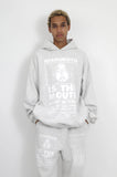 NISHIMOTO IS THE MOUTH SWEAT HOODIE NIM-L13CM LIGHT HEATHER GREY