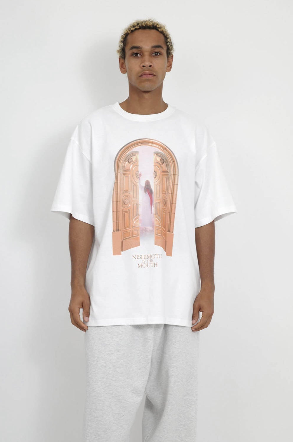 NISHIMOTO IS THE MOUTH S/S TEE NIM-V51 WHITE