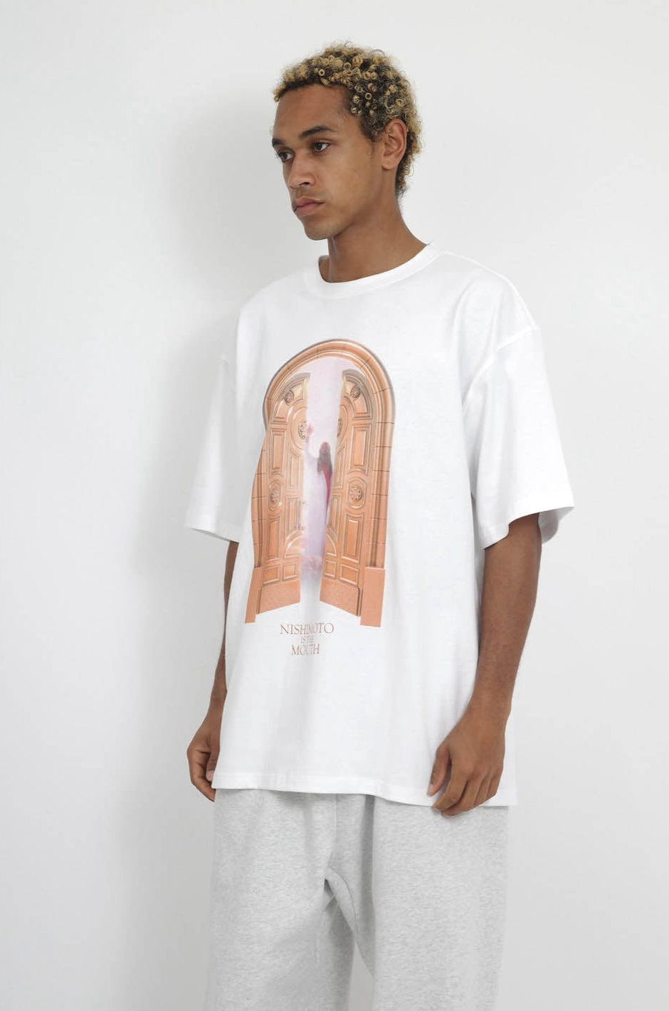 NISHIMOTO IS THE MOUTH S/S TEE NIM-V51 WHITE