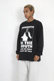 NISHIMOTO IS THE MOUTH L/S TEE NIM-V12 BLACK