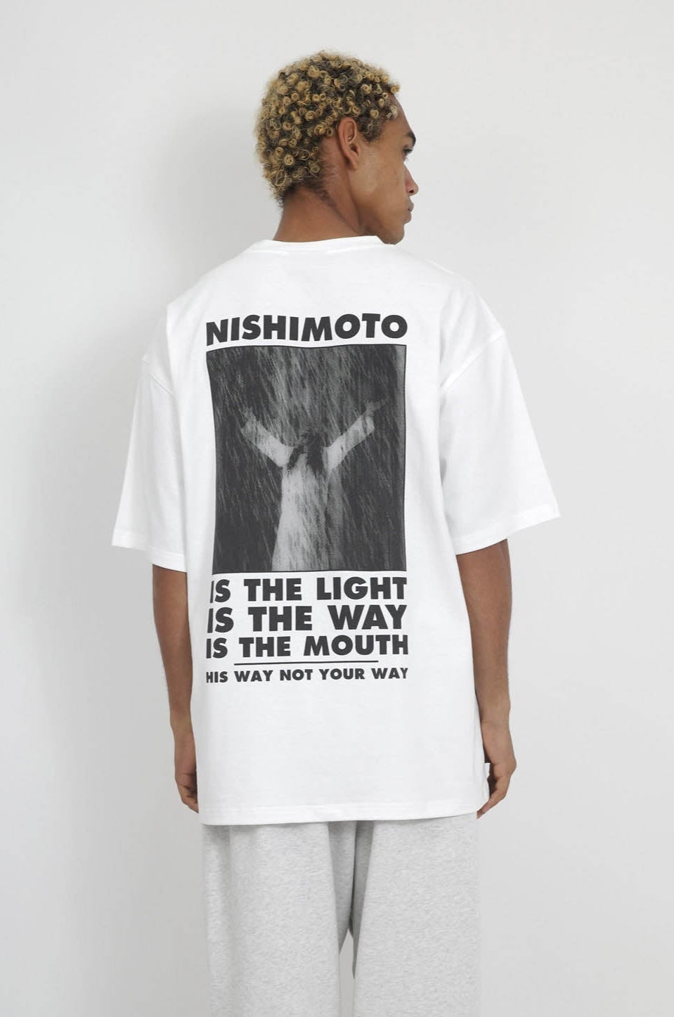 NISHIMOTO IS THE MOUTH S/S TEE NIM-V21 WHITE
