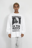 NISHIMOTO IS THE MOUTH L/S TEE NIM-V22 WHITE