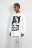 NISHIMOTO IS THE MOUTH L/S TEE NIM-V22 WHITE