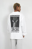 NISHIMOTO IS THE MOUTH L/S TEE NIM-V22 WHITE