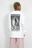 NISHIMOTO IS THE MOUTH L/S TEE NIM-V12 WHITE