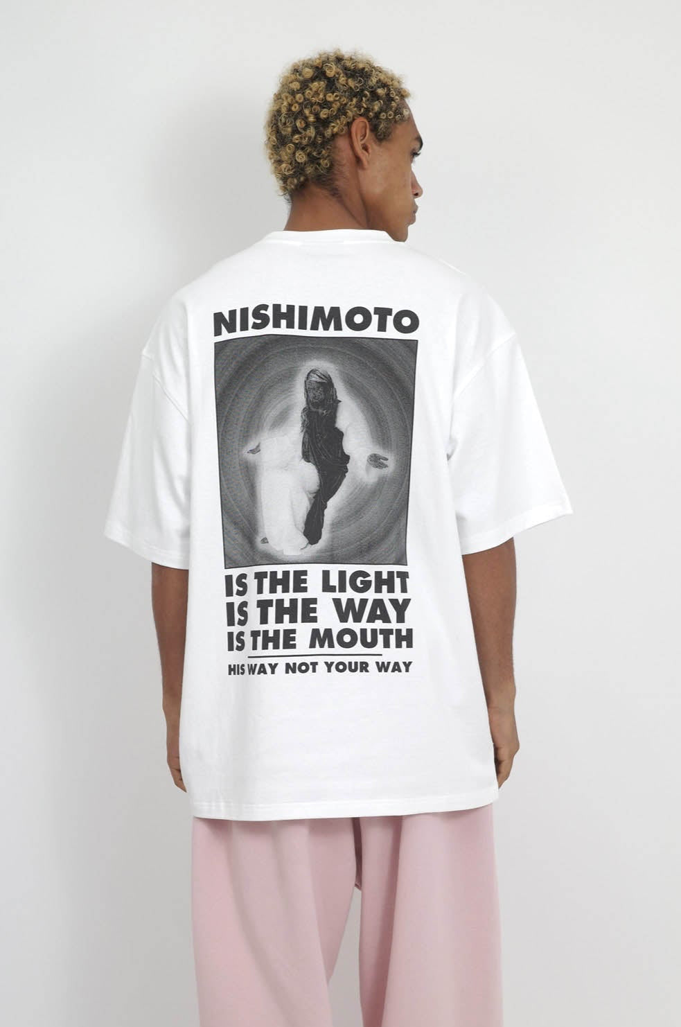 NISHIMOTO IS THE MOUTH S/S TEE NIM-V11 WHITE