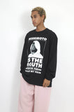 NISHIMOTO IS THE MOUTH L/S TEE NIM-V22 BLACK
