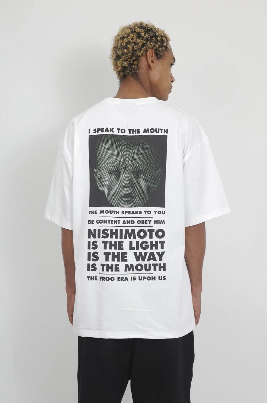 NISHIMOTO IS THE MOUTH S/S TEE NIM-L11CM WHITE