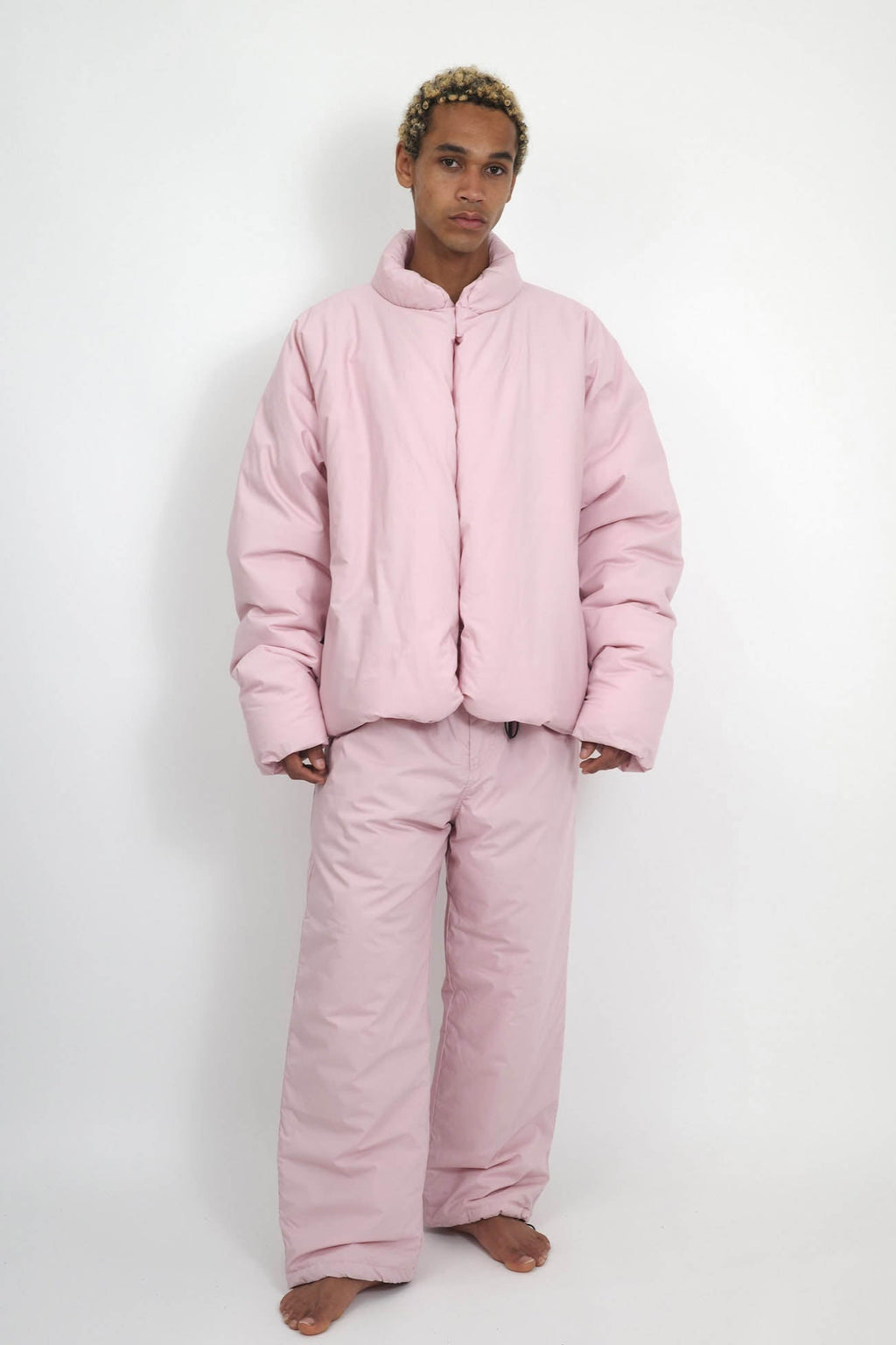 NISHIMOTO IS THE MOUTH VOLUME PANTS NIM-V1PT SMOKE PINK