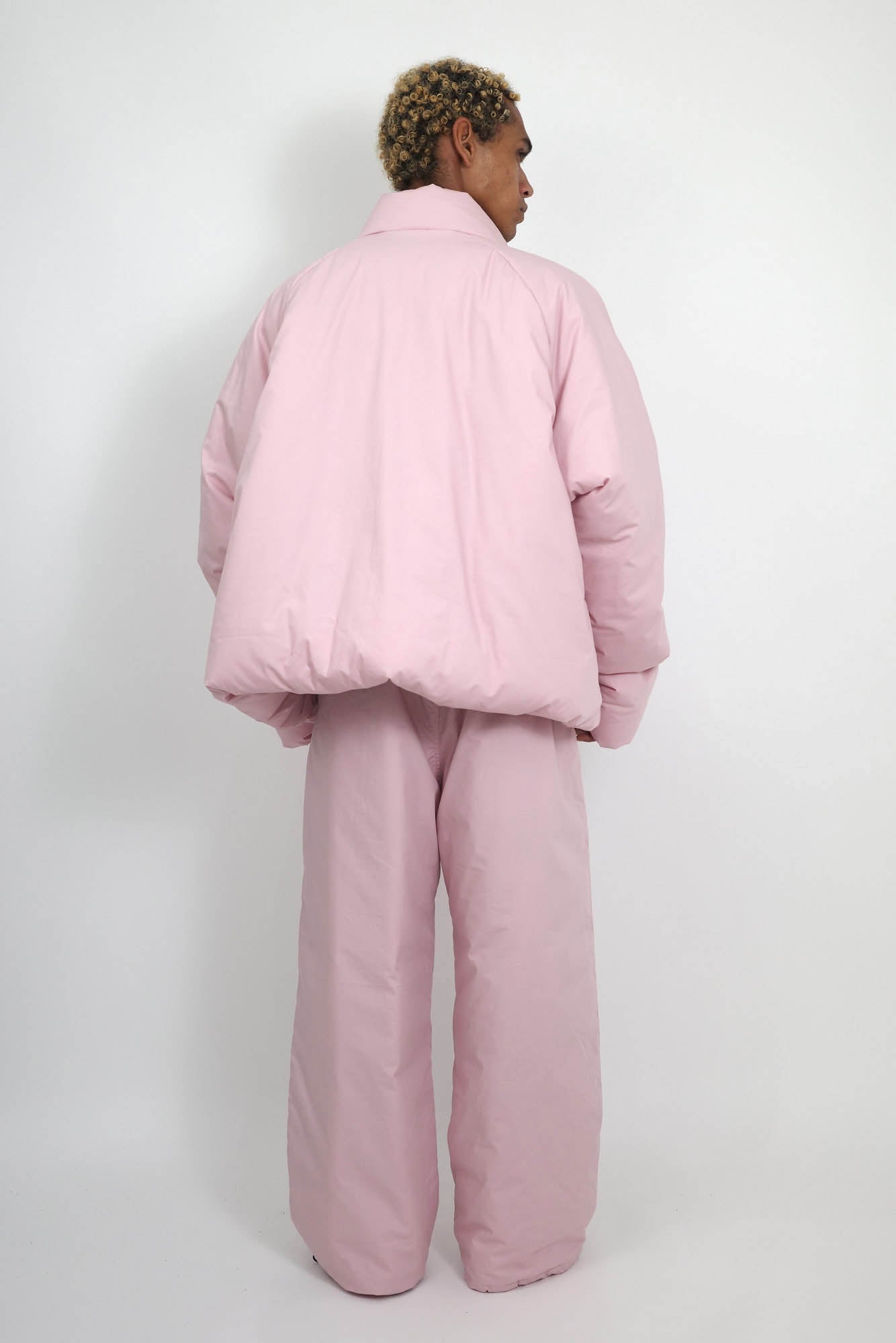 NISHIMOTO IS THE MOUTH VOLUME PANTS NIM-V1PT SMOKE PINK