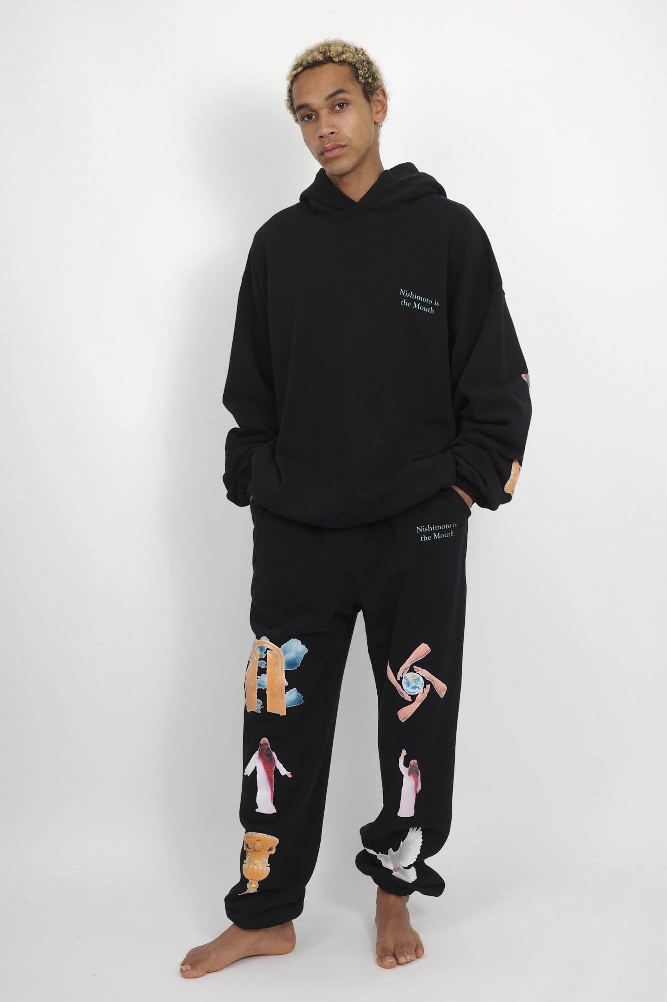 NISHIMOTO IS THE MOUTH SWEAT PANTS NIM-V05 BLACK – COMMON BASE