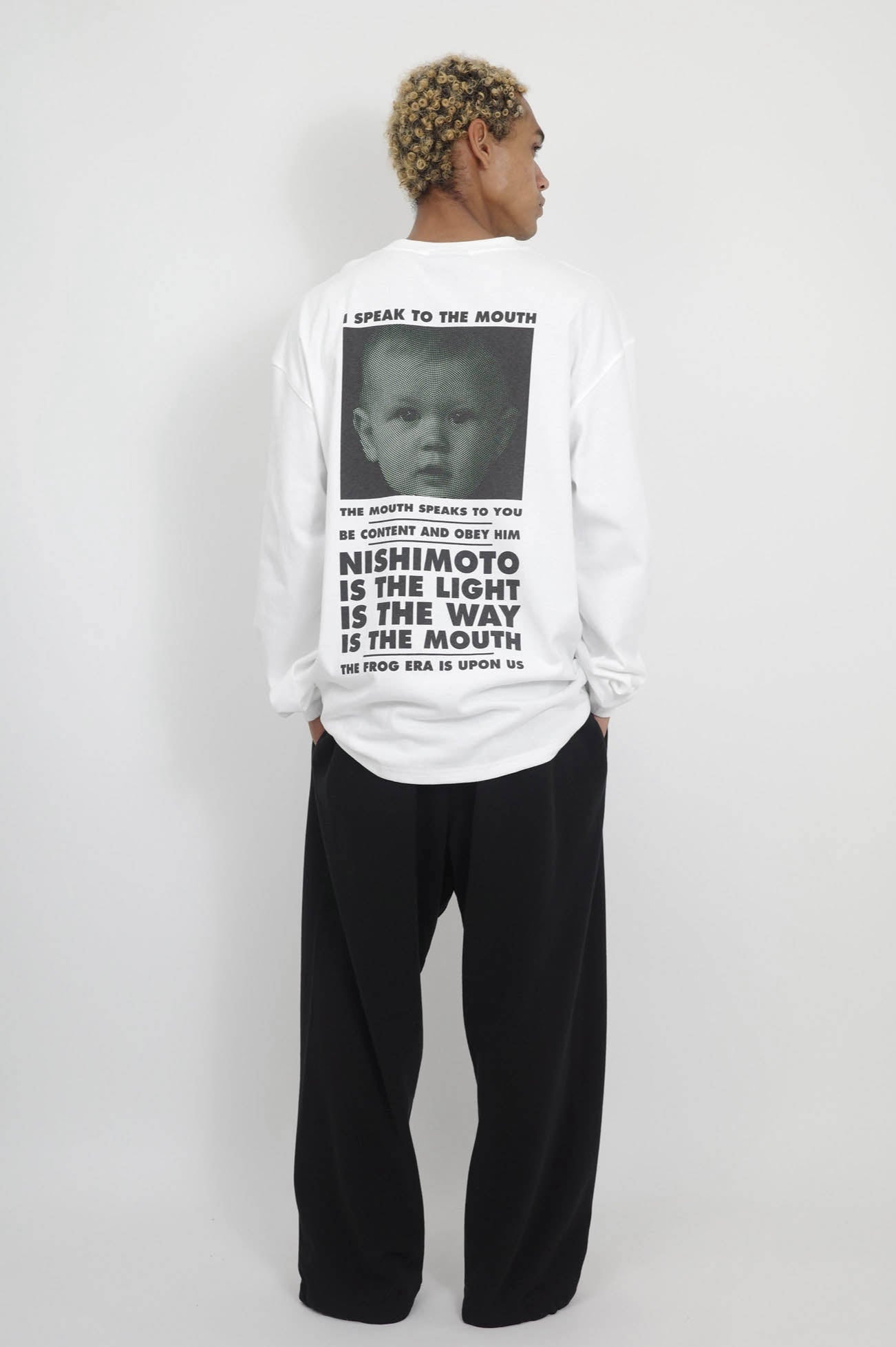 NISHIMOTO IS THE MOUTH L/S TEE NIM-L12CM WHITE