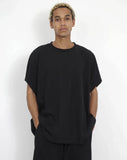 NISHIMOTO IS THE MOUTH WIDE N/S TEE NIM-WD00 BLACK
