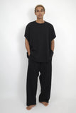 NISHIMOTO IS THE MOUTH WIDE N/S TEE NIM-WD00 BLACK