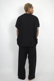 NISHIMOTO IS THE MOUTH WIDE N/S TEE NIM-WD00 BLACK