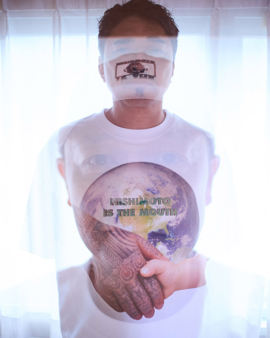 【予約商品：27年 2月上旬お届け】NISHIMOTO IS THE MOUTH  S/S TEE NIM-Z21 WHITE