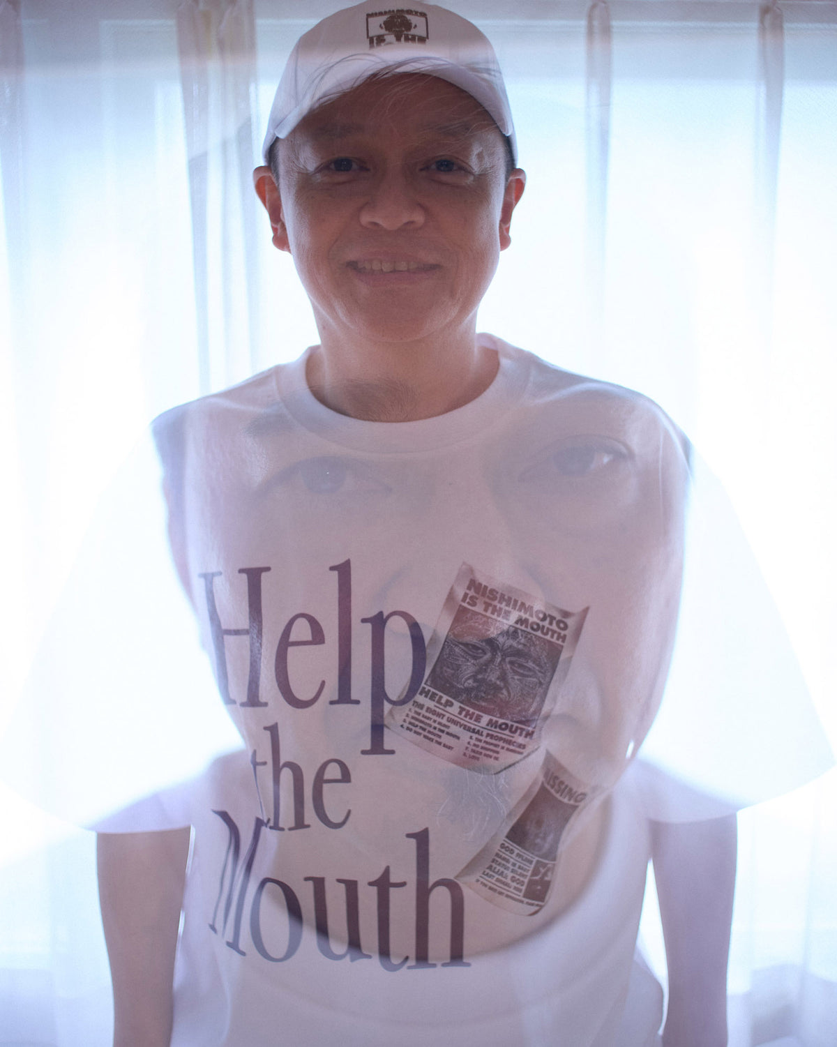 【予約商品：27年 2月上旬お届け】NISHIMOTO IS THE MOUTH  S/S TEE NIM-Z31 WHITE