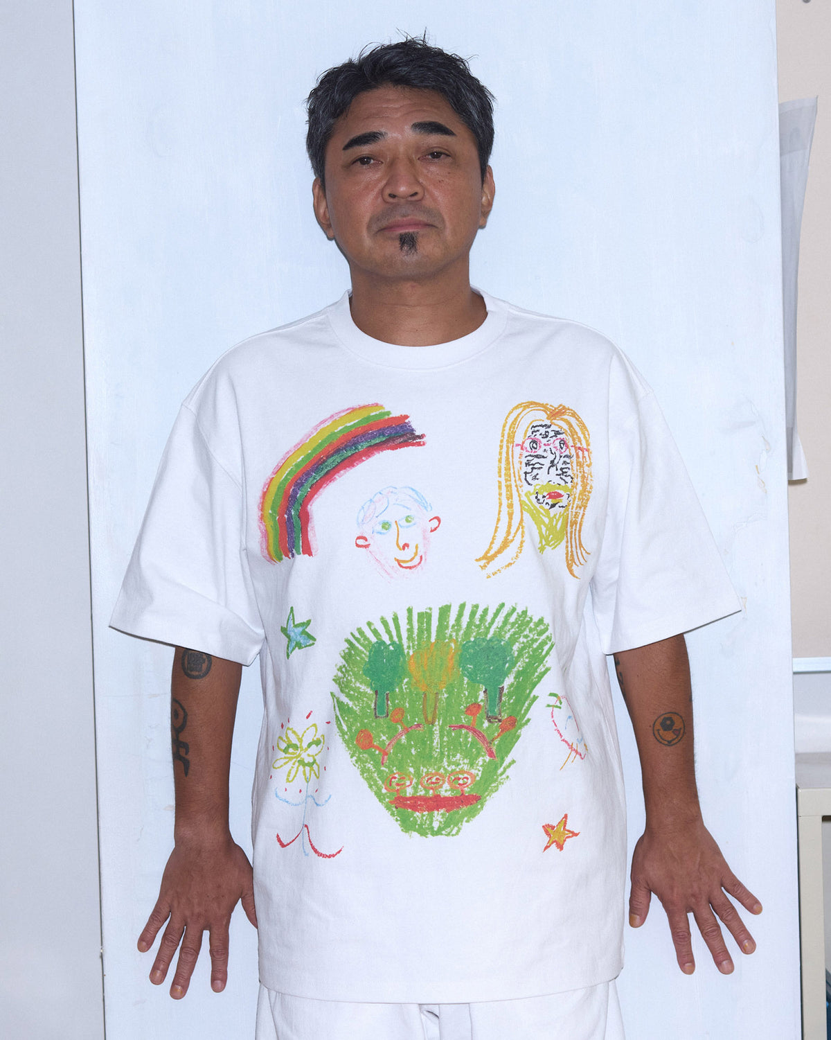 【予約商品：27年 2月上旬お届け】NISHIMOTO IS THE MOUTH  S/S TEE NIM-Z61 WHITE
