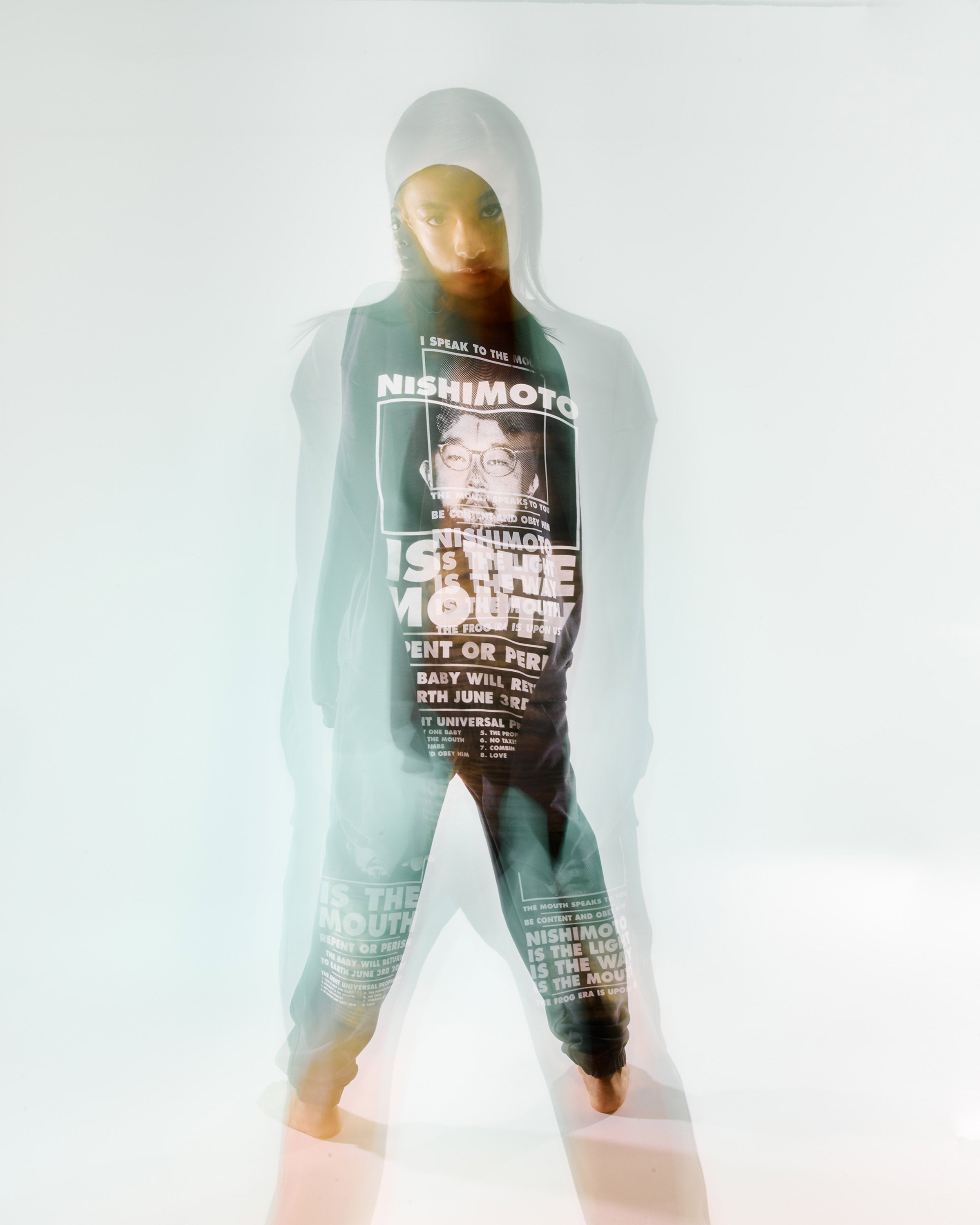 NISHIMOTO IS THE MOUTH NEW CLASSIC SWEAT PANTS NIM-L15CN NAVY