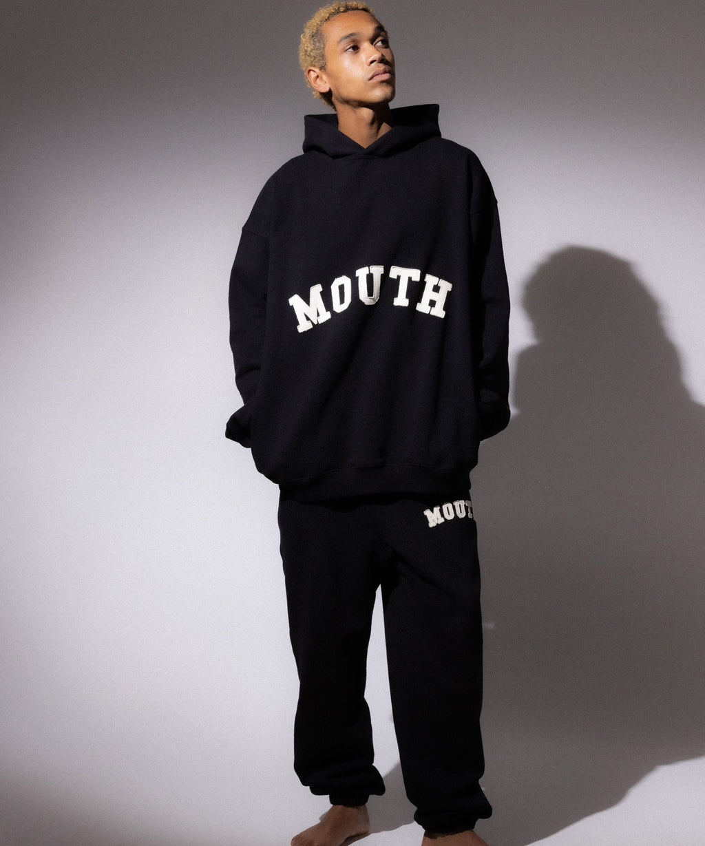 NISHIMOTO IS THE MOUTH SWEAT PANTS NIM-SP35 BLACK