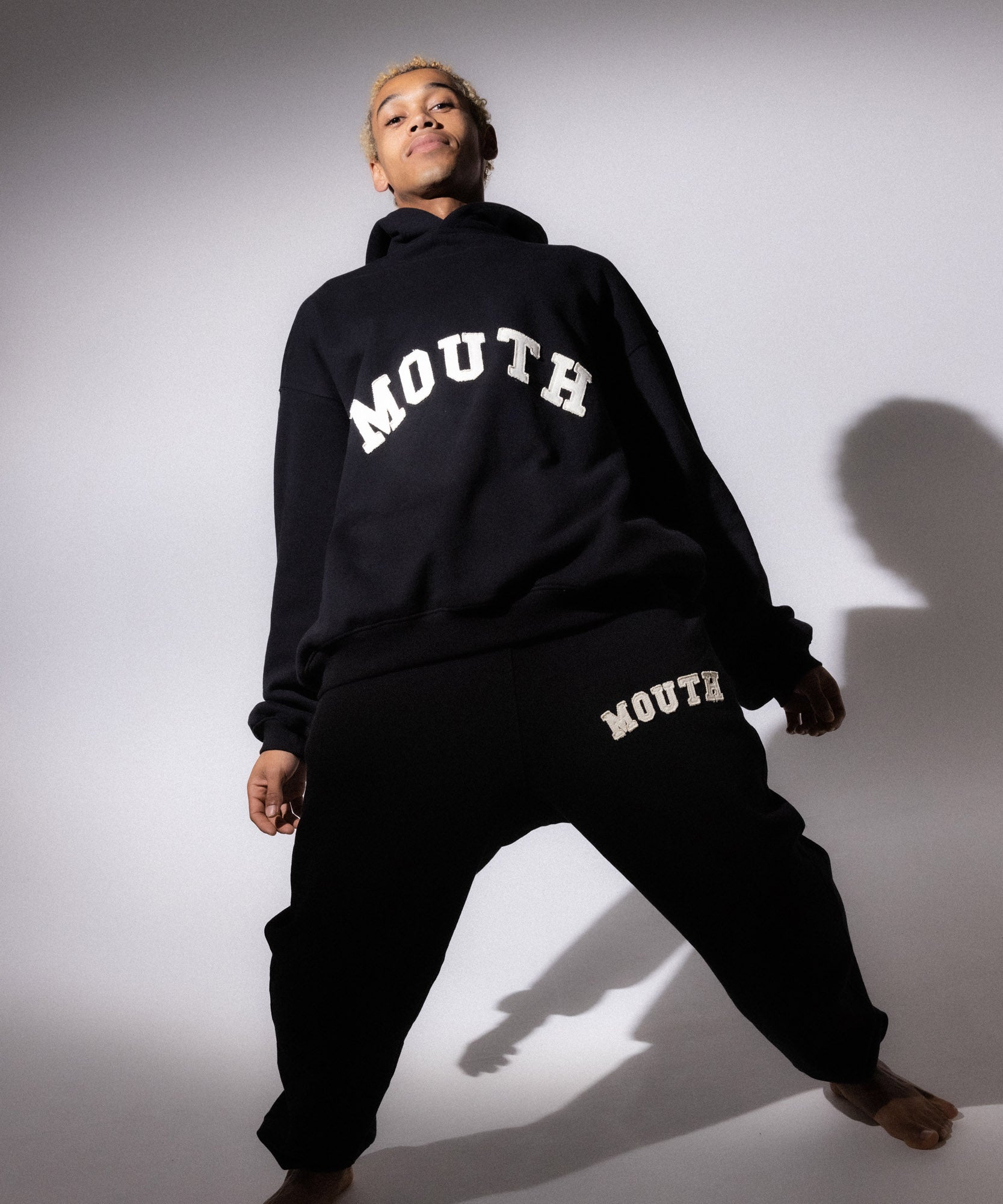 NISHIMOTO IS THE MOUTH SWEAT HOODIE NIM-SP33 BLACK